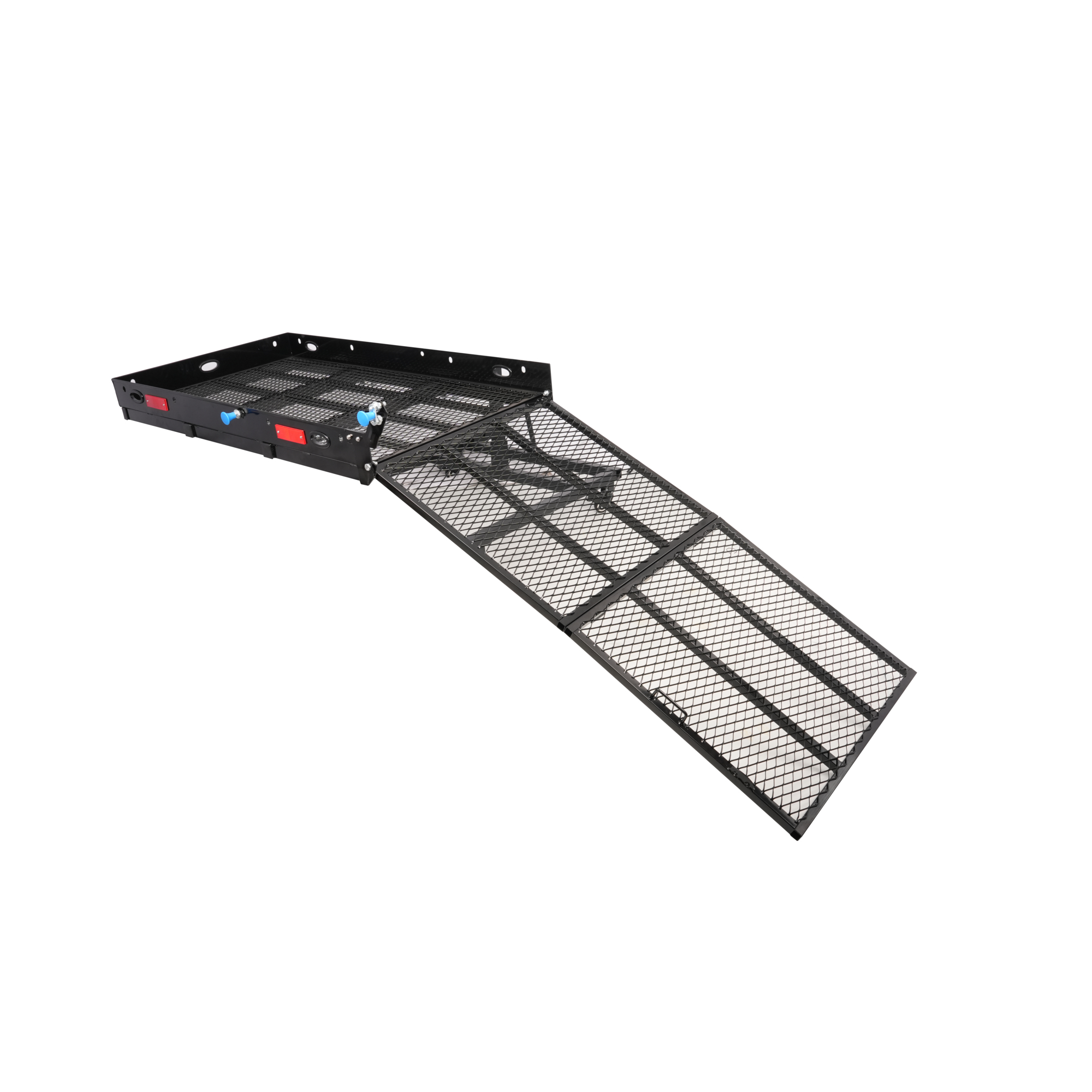Steel Utility Cargo Carrier with Ramp 500 lb capacity
